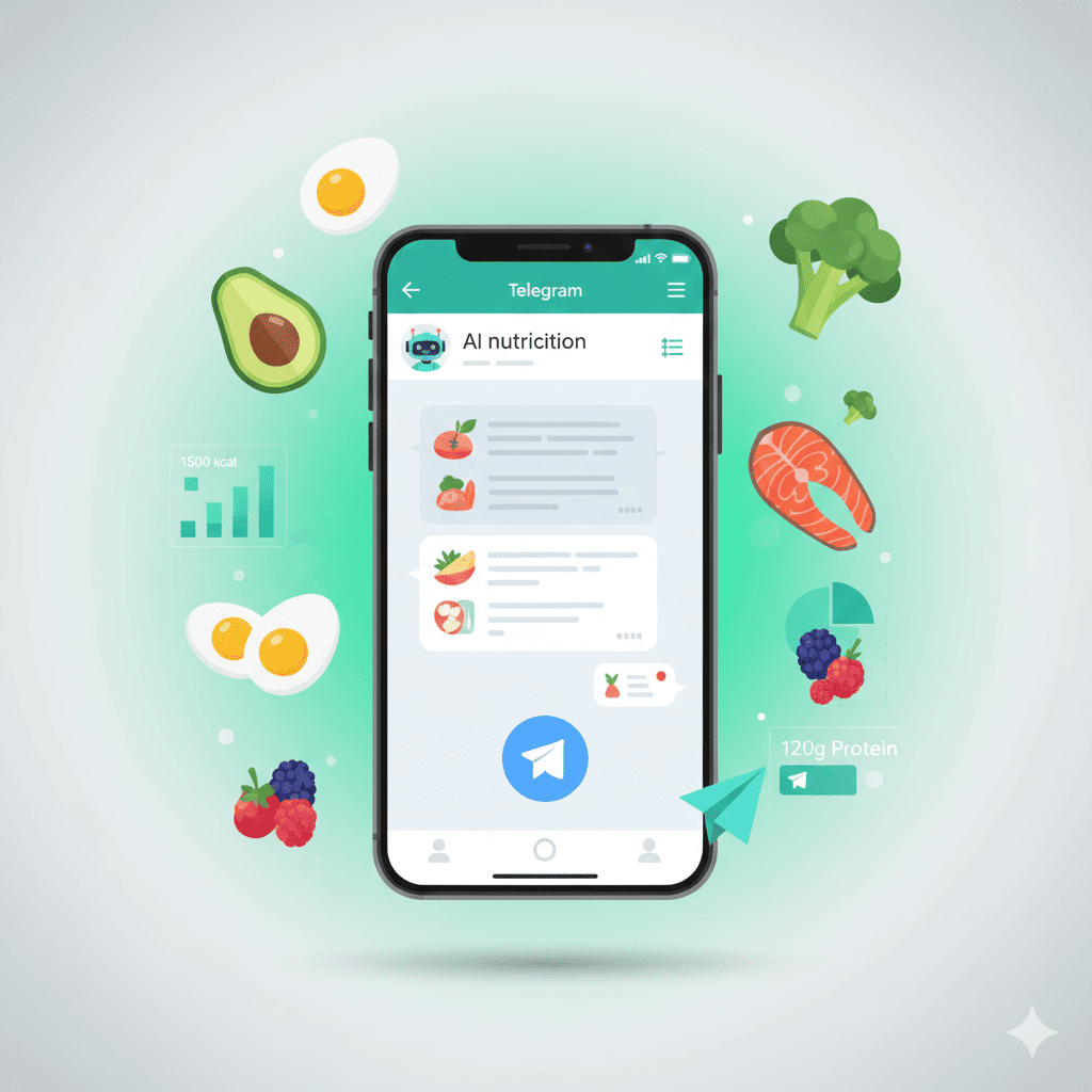 Бот-нутрициолог в Телеграм бесплатно — AI-диетолог VivoAI